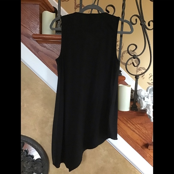 White House Black Market Asymmetrical Tank Style Top Size S - Picture 3 of 16